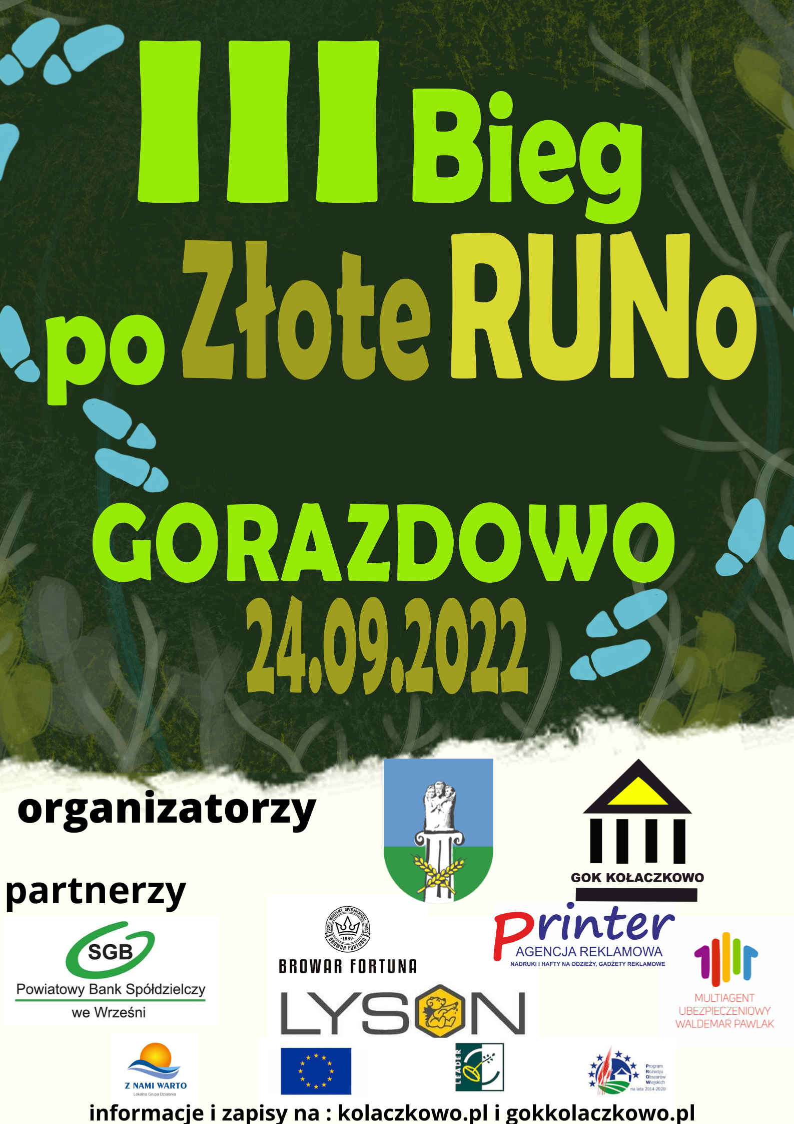 Plakat promujący III Bieg po Złote Runo